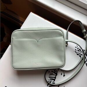 Kate Spade Crossbody Camera Bag- Pistachio Leather